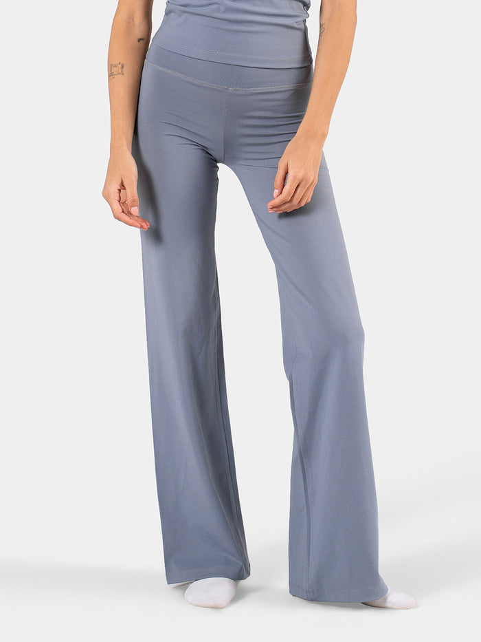 MOVE STRAIGHT LEG YOGA PANTS STEEL-BLUE 1