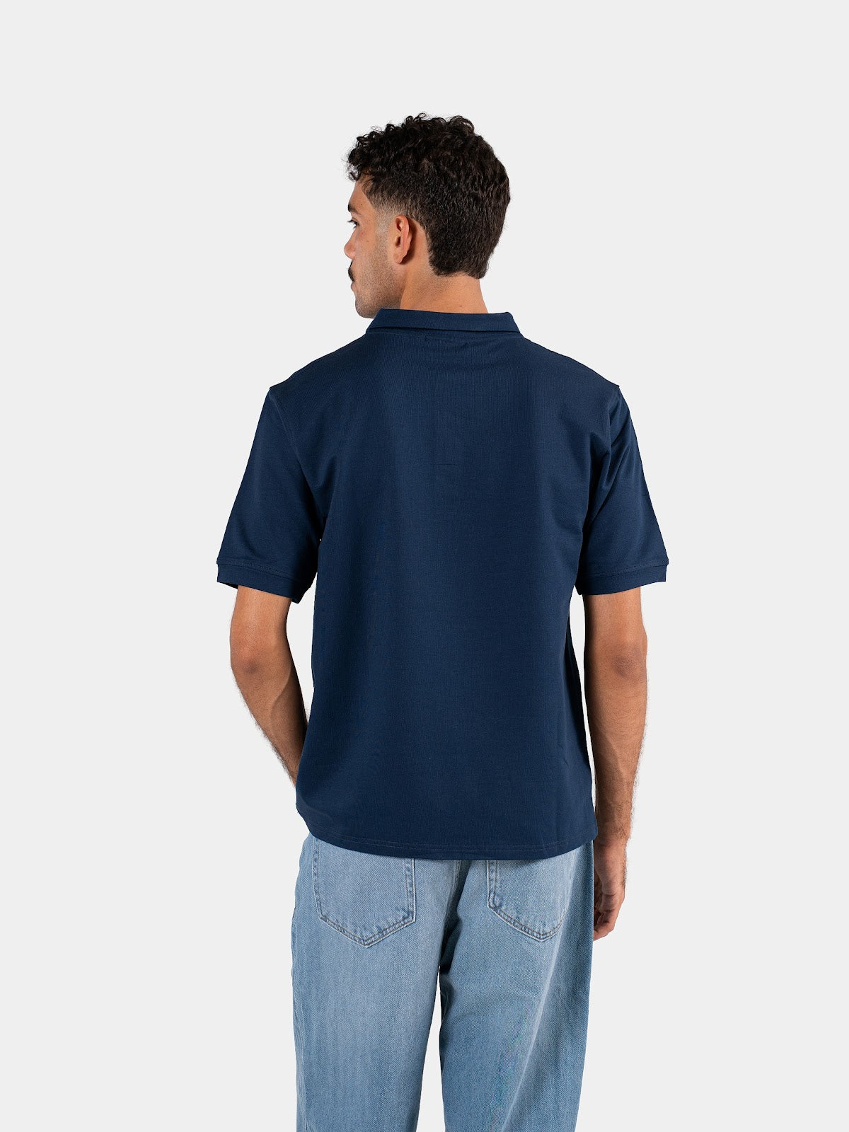 MEN'S POLO SHIRT NAVY 4