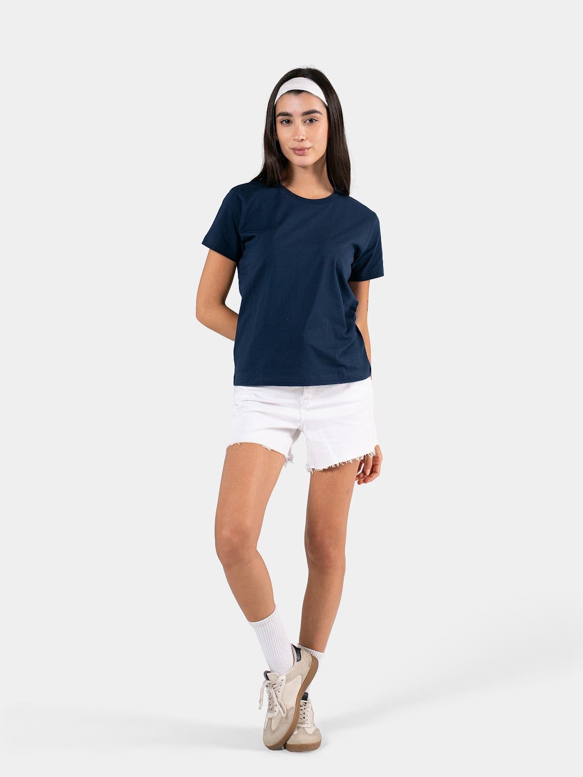 RELAXED FIT TEE NAVY 3