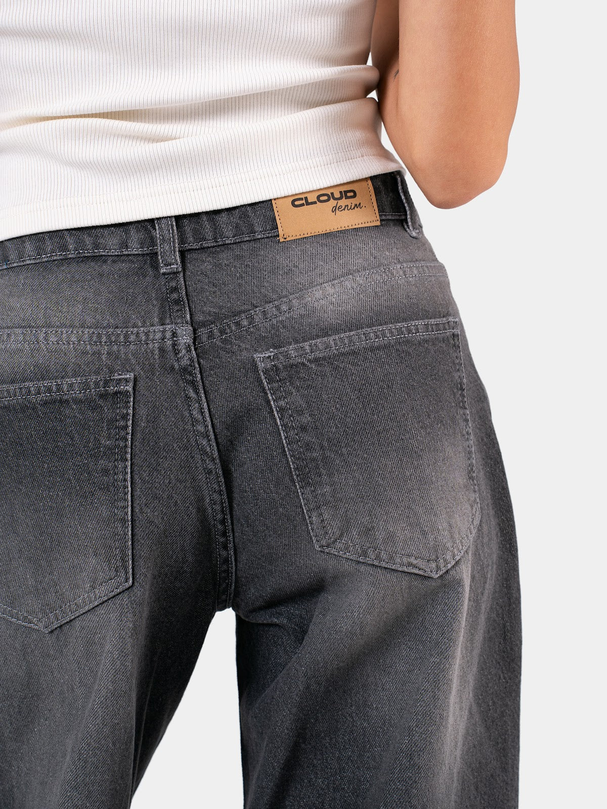 BAGGY JEANS DARK-GREY 5