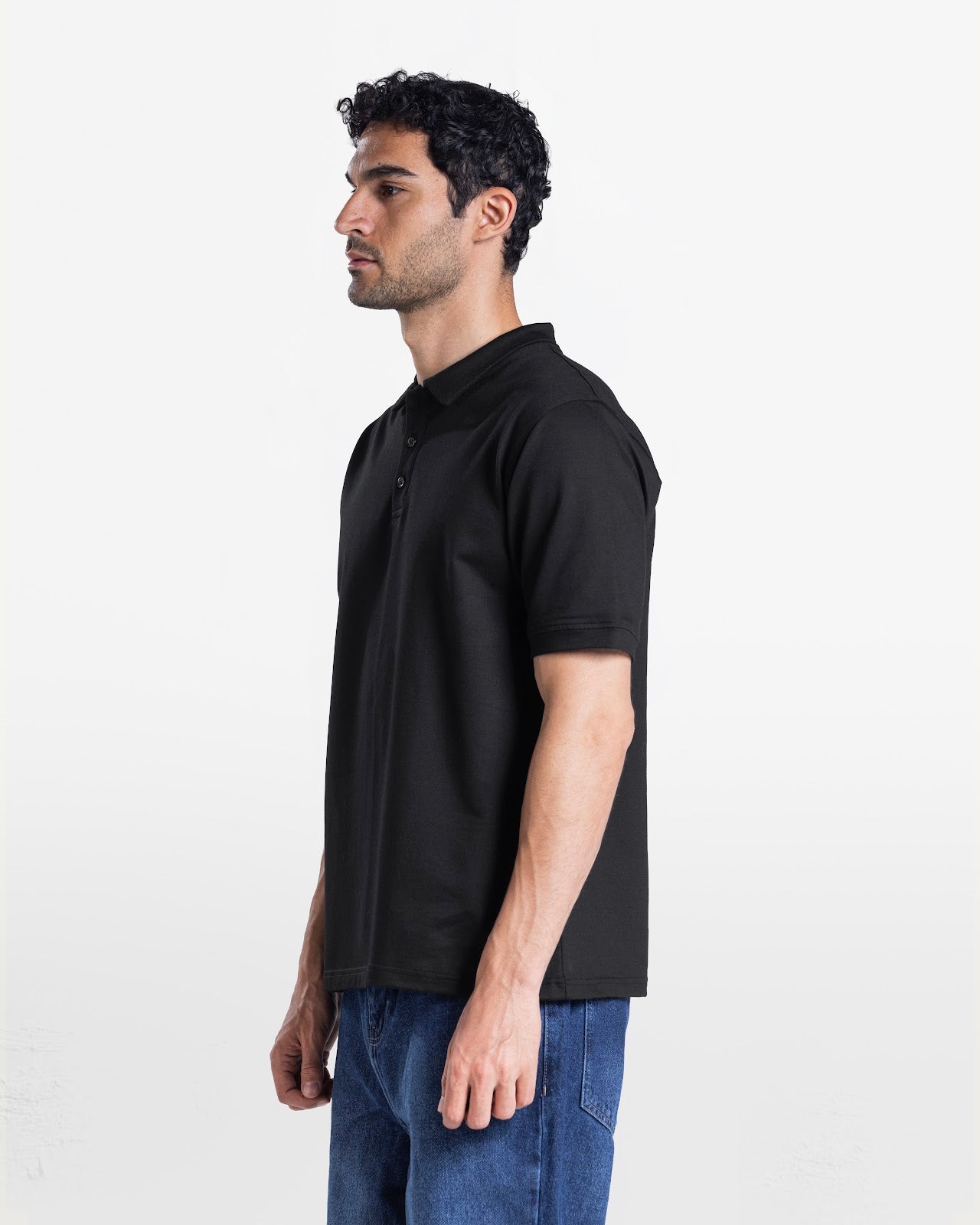 MEN'S POLO SHIRT BLACK 3