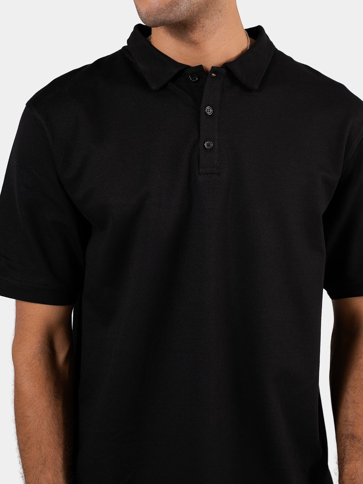 MEN'S POLO SHIRT BLACK 5