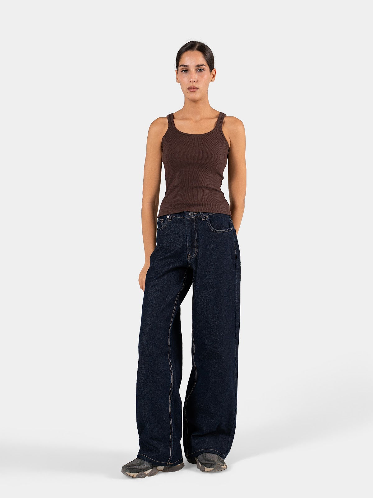 BAGGY JEANS NAVY-BLUE 1