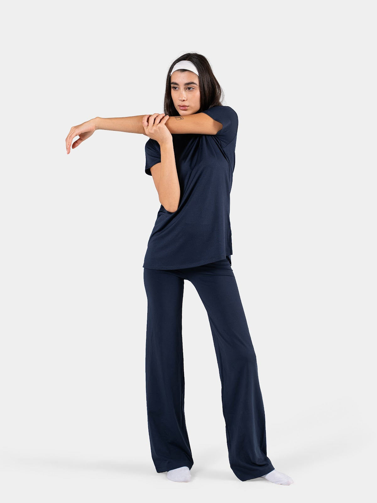 MOVE LOOSE T-SHIRT NAVY 5