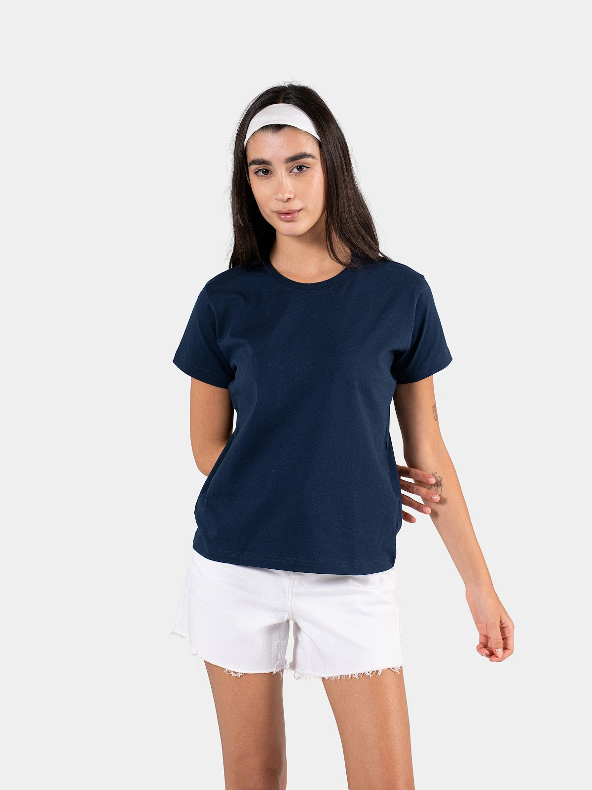 RELAXED FIT TEE NAVY 5