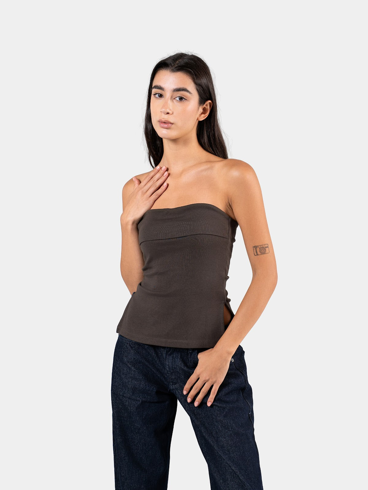 BANDEAU TOP BROWN 2