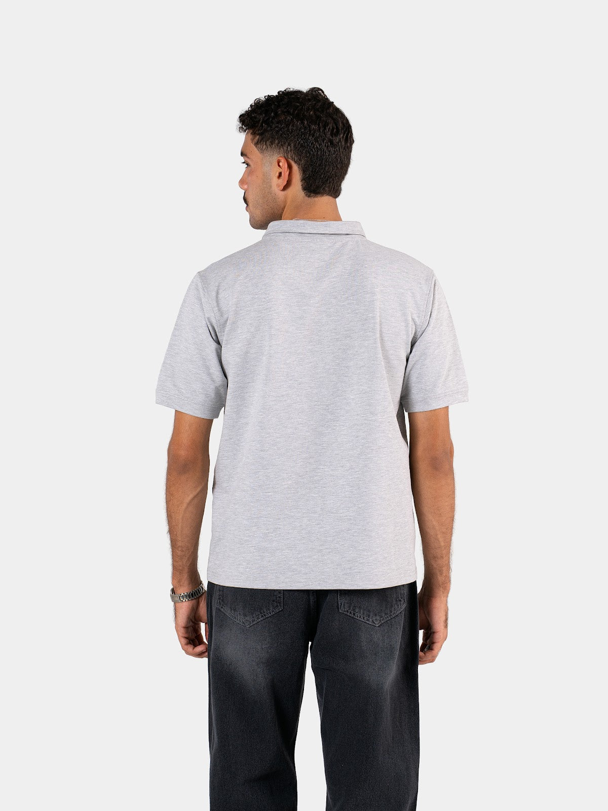 MEN'S POLO SHIRT CLOUD-GREY 4