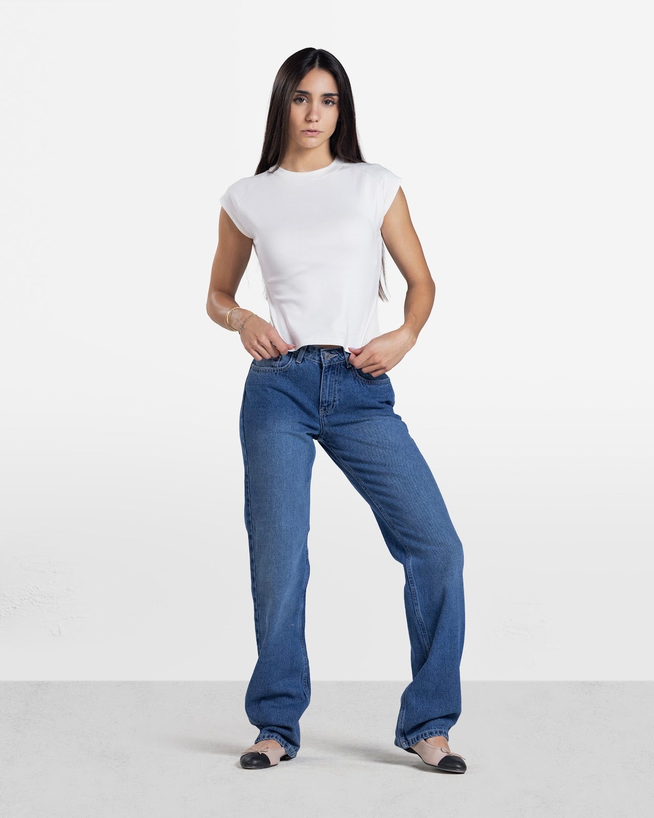 CAP SLEEVE T-SHIRT OFF-WHITE 4