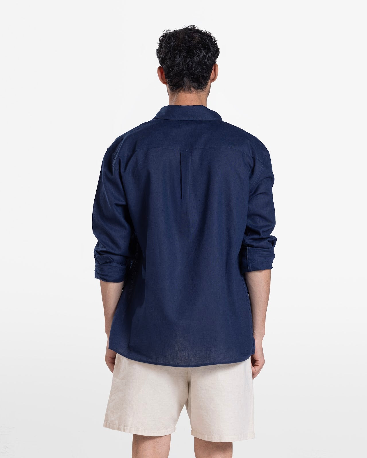 MEN'S LONG SLEEVE SHIRT NAVY 2