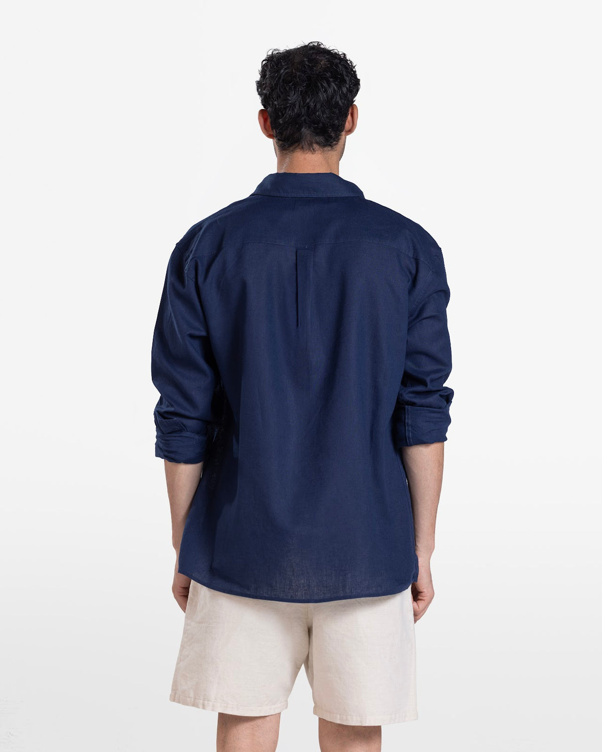 MEN'S LONG SLEEVE SHIRT NAVY 2