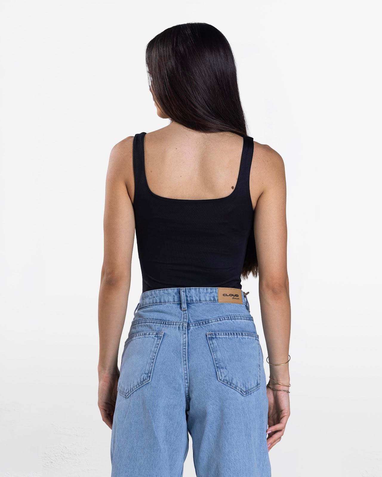 ROUND NECK BODYSUIT BLACK 2