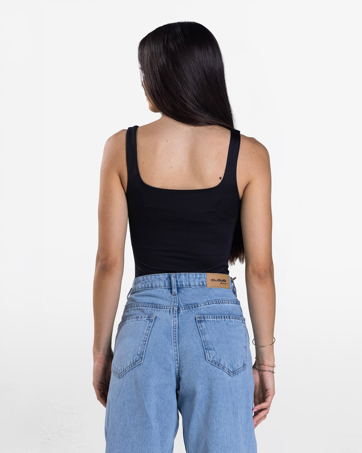ROUND NECK BODYSUIT BLACK 2