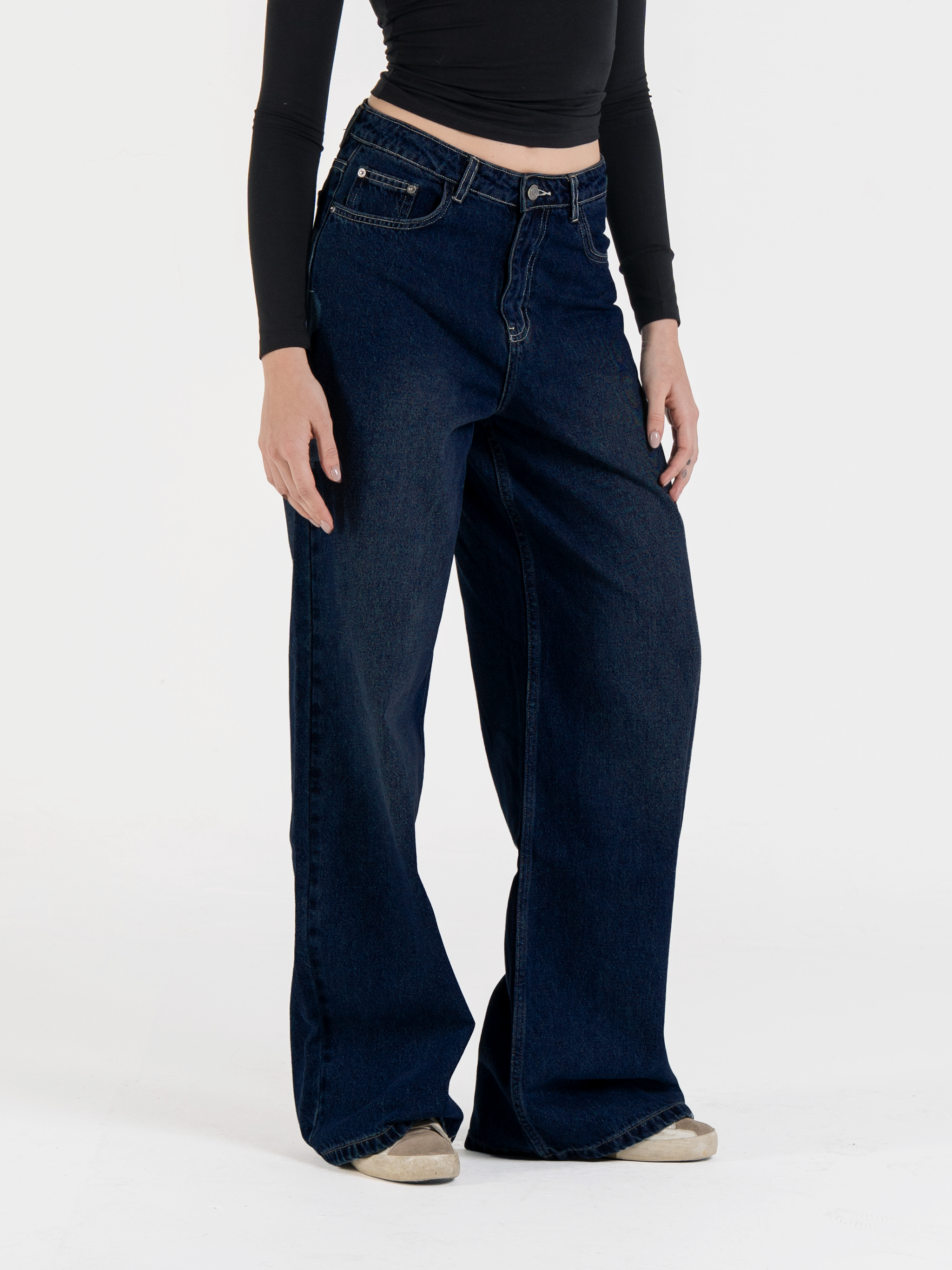 HIGH WAIST BAGGY JEANS