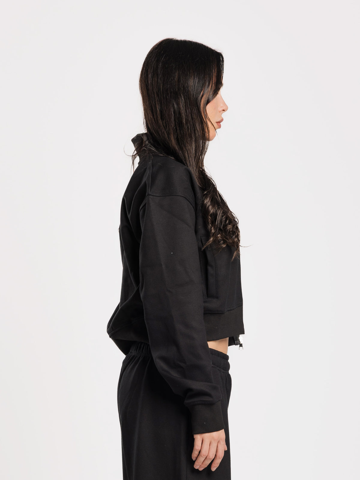COMFORT+ CROPPED ZIP UP