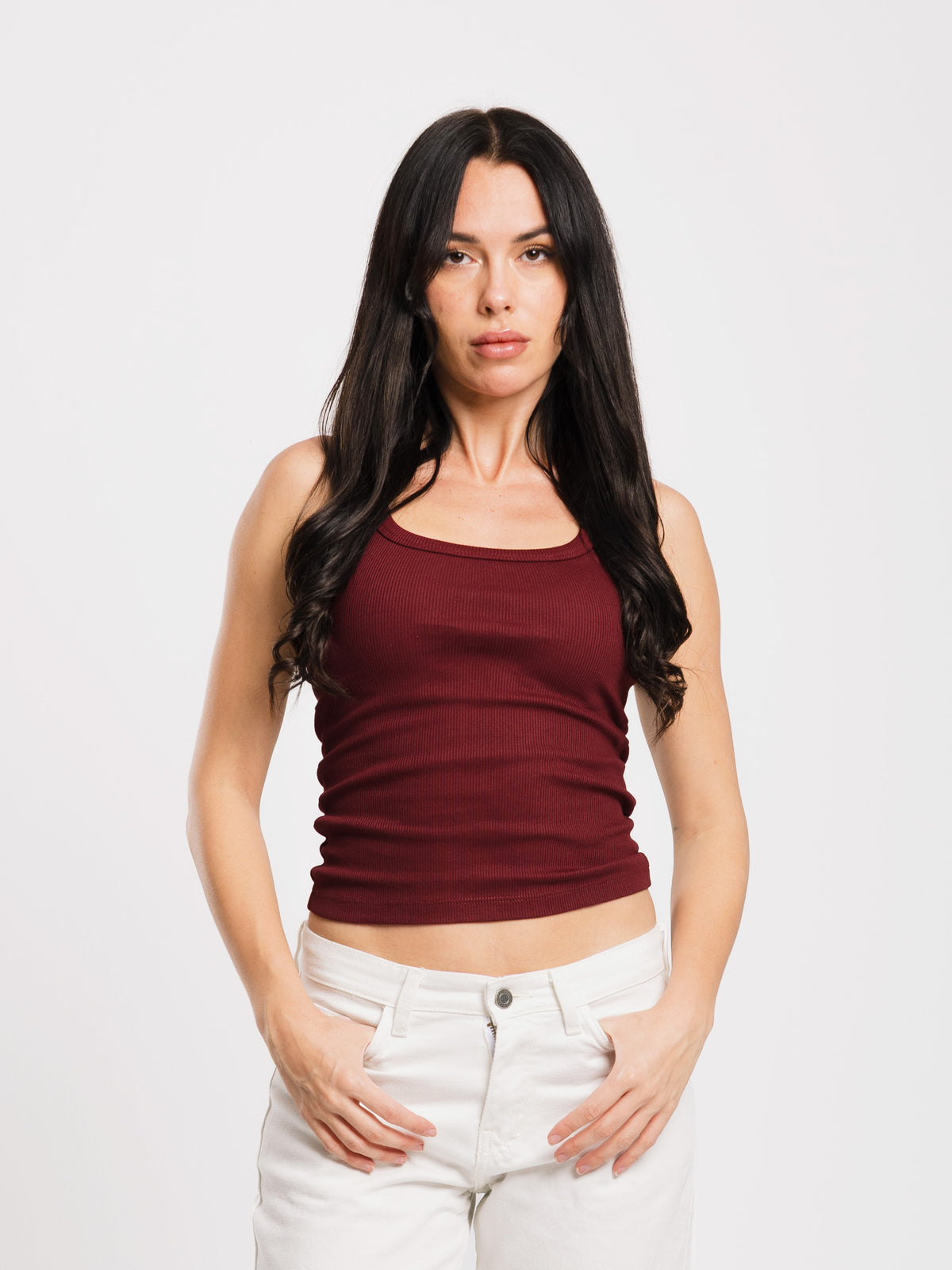 U-SHAPED TANK TOP