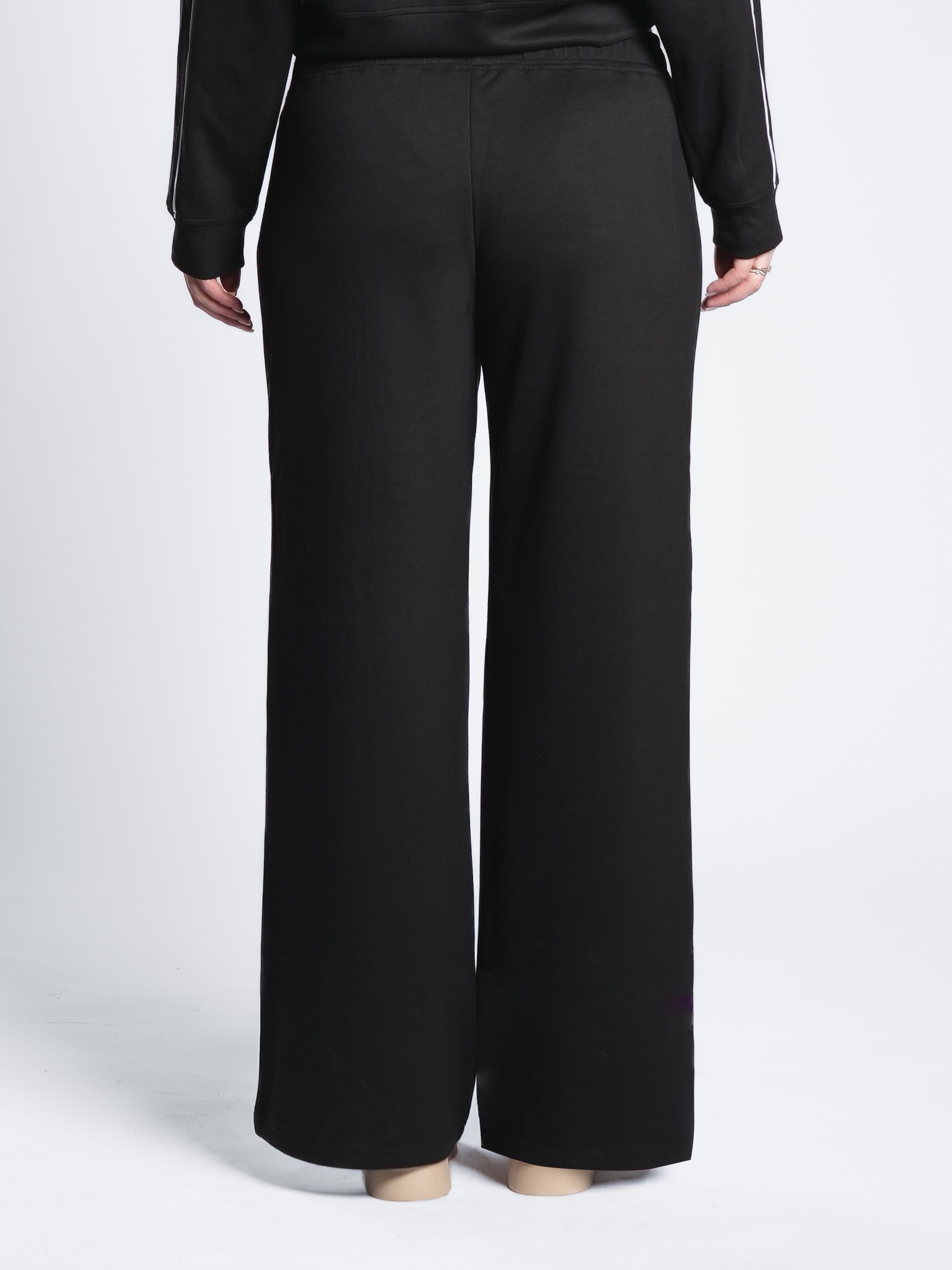 BREATHABLE COMFORTLUX PLEATED WIDE LEG PANTS
