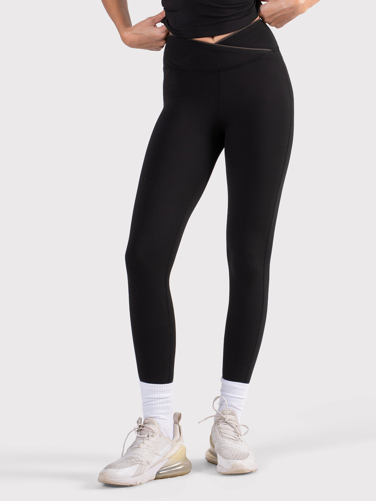 MOVE CROSSOVER CONTRAST LEGGINGS
