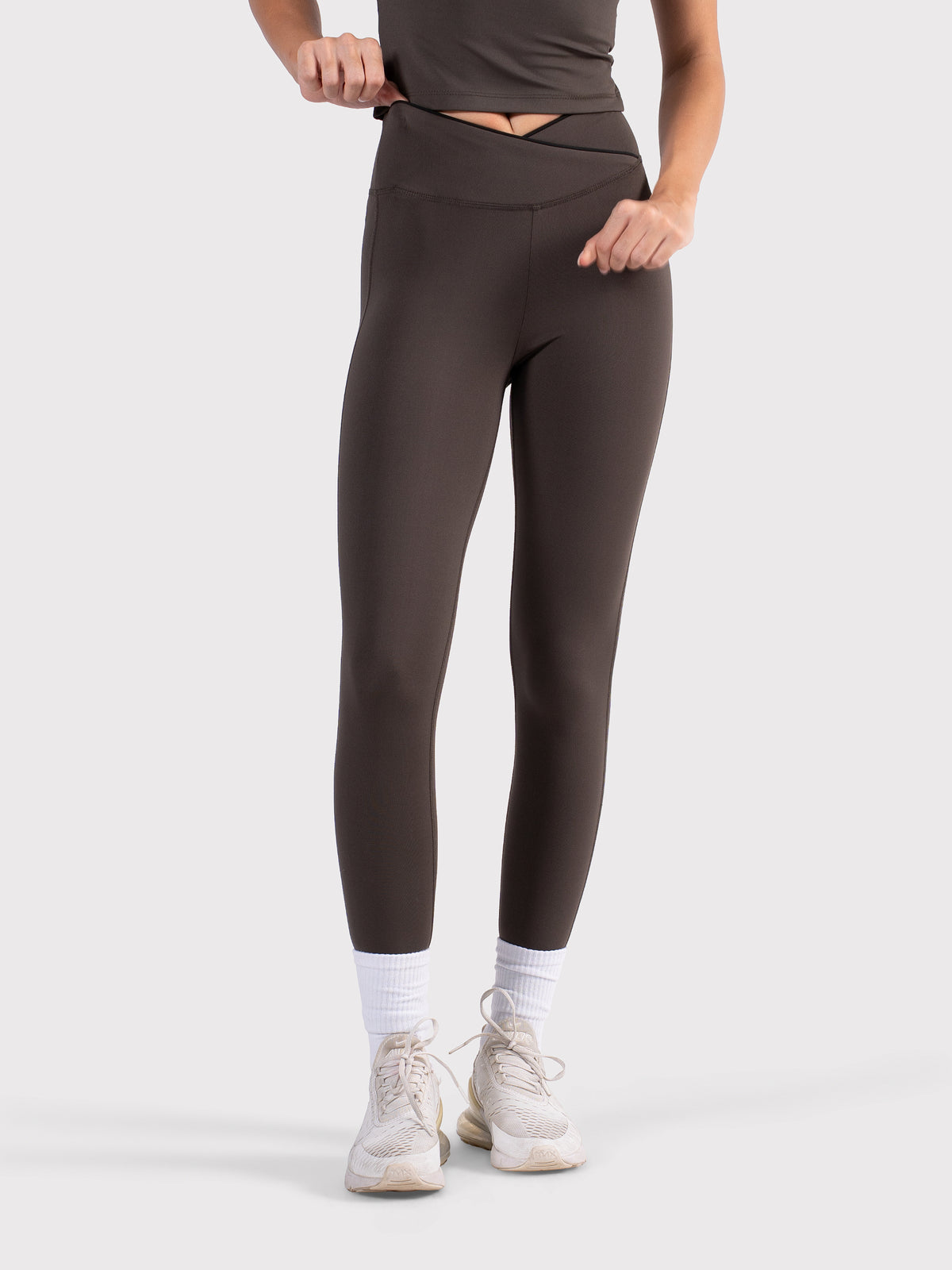 MOVE CROSSOVER CONTRAST LEGGINGS
