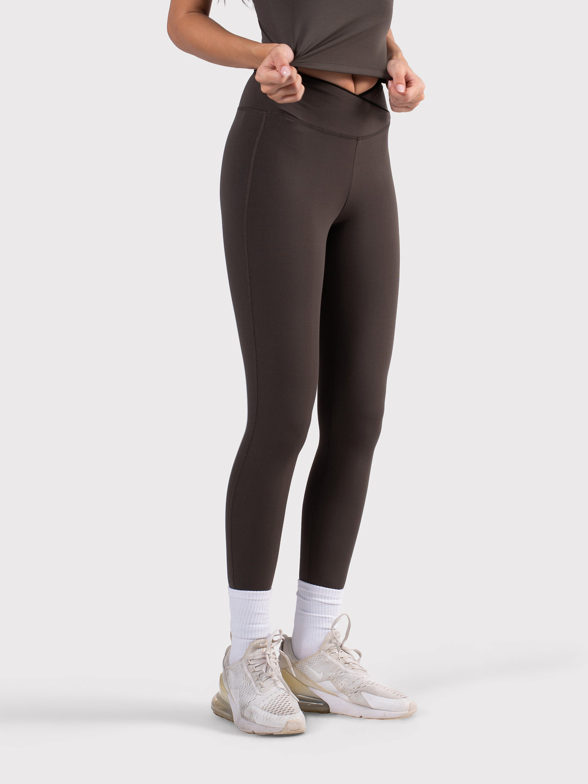 MOVE CROSSOVER CONTRAST LEGGINGS