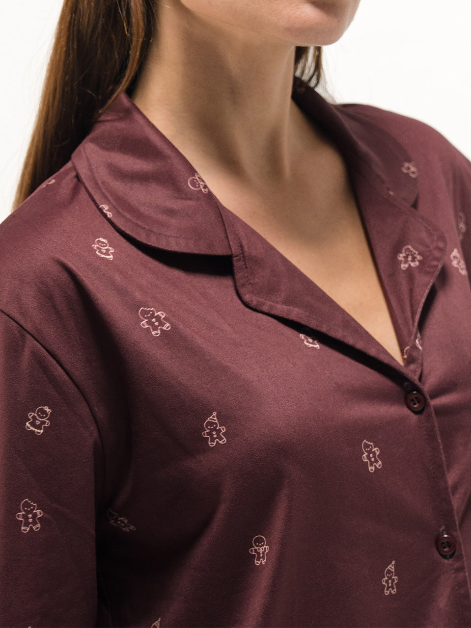 BUTTON UP LONG SLEEVE PANTS SET