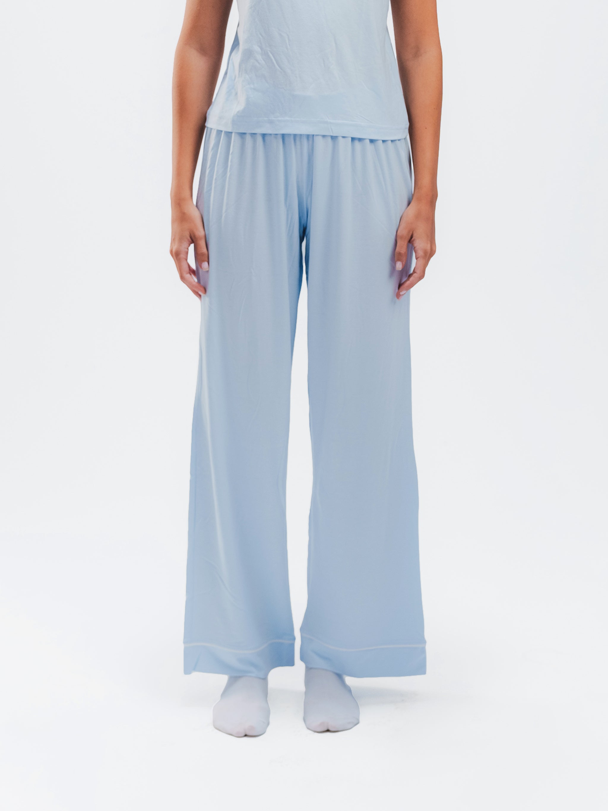 PIPED SPAGHETTI PANTS SET