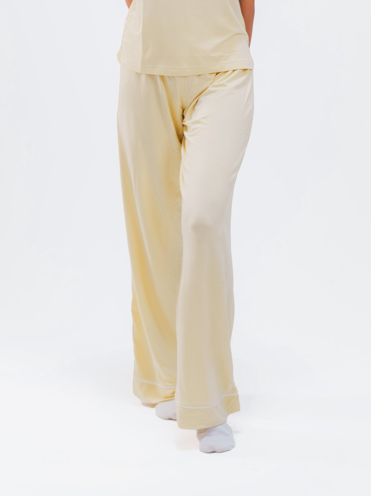 PIPED SPAGHETTI PANTS SET