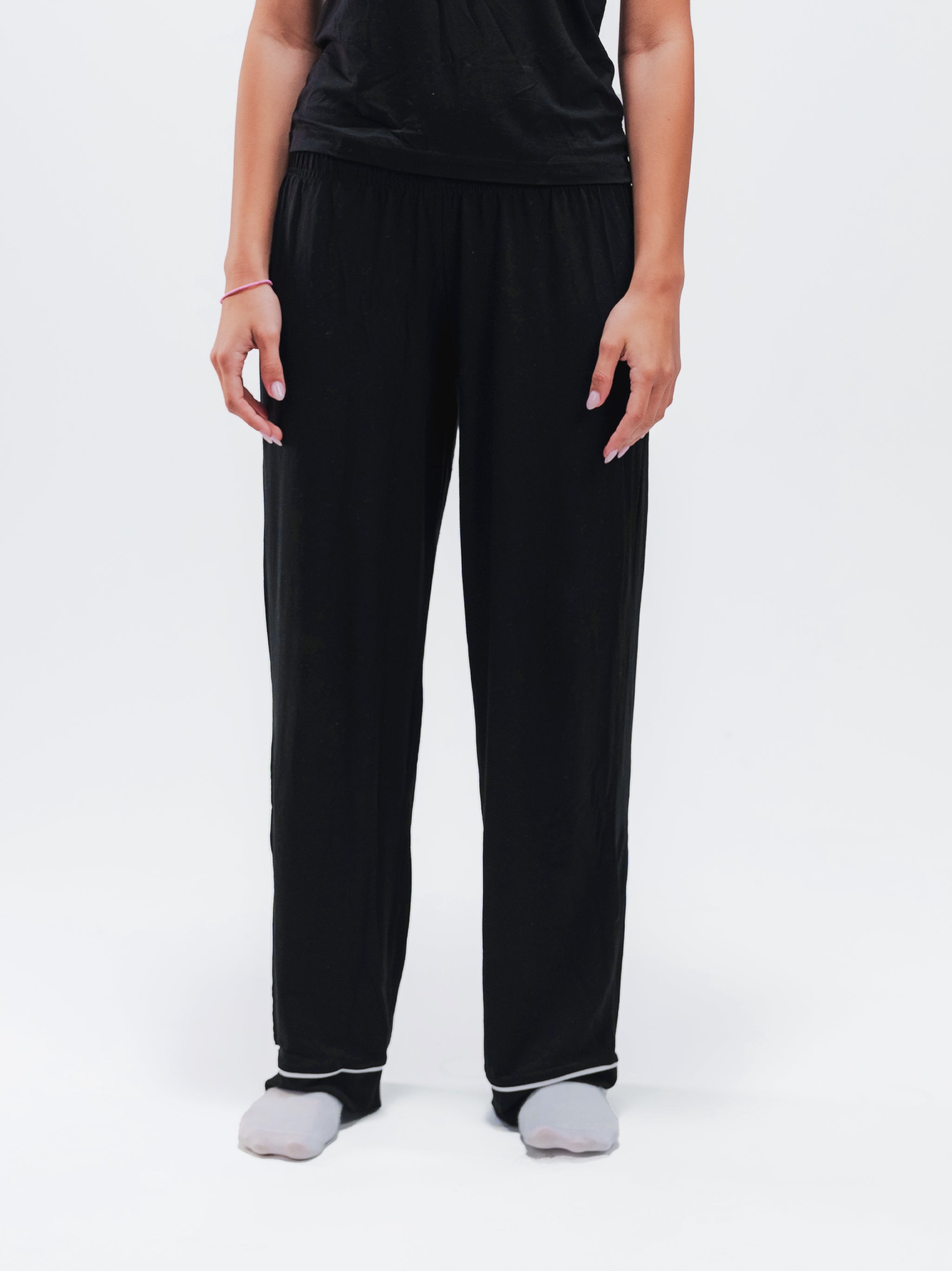 PIPED SPAGHETTI PANTS SET