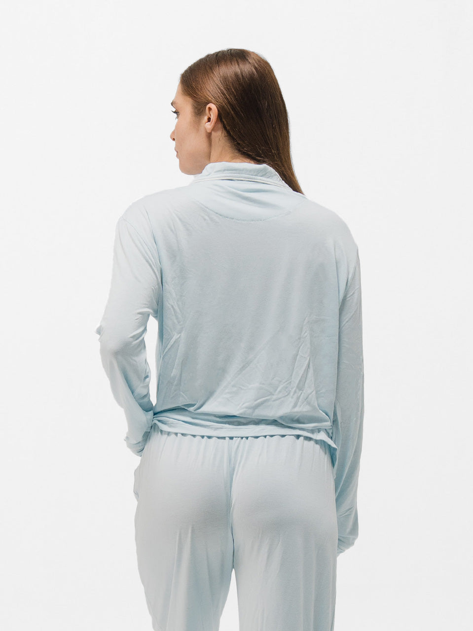 PIPED LONG SLEEVE & PANTS SET