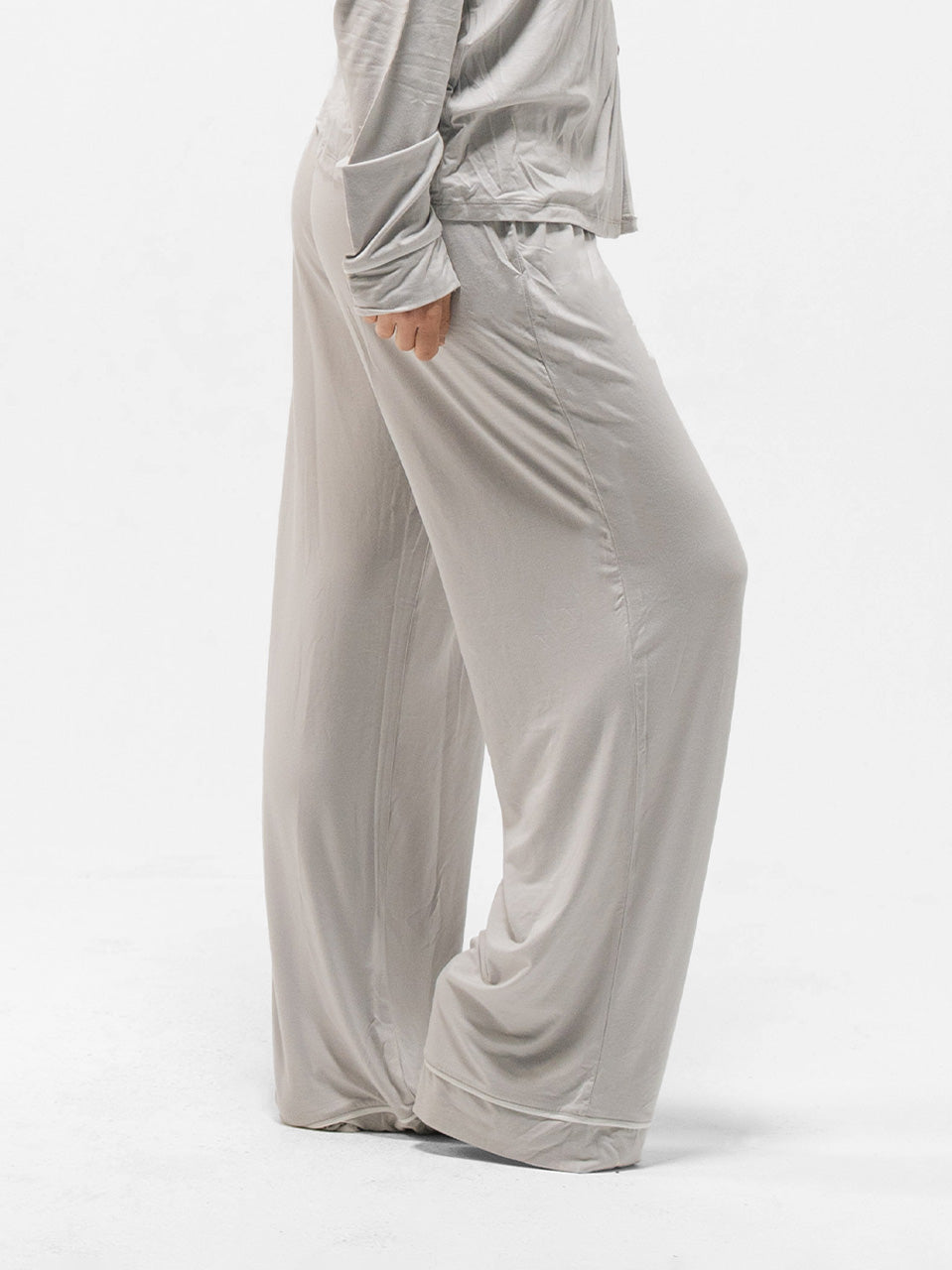PIPED LONG SLEEVE & PANTS SET