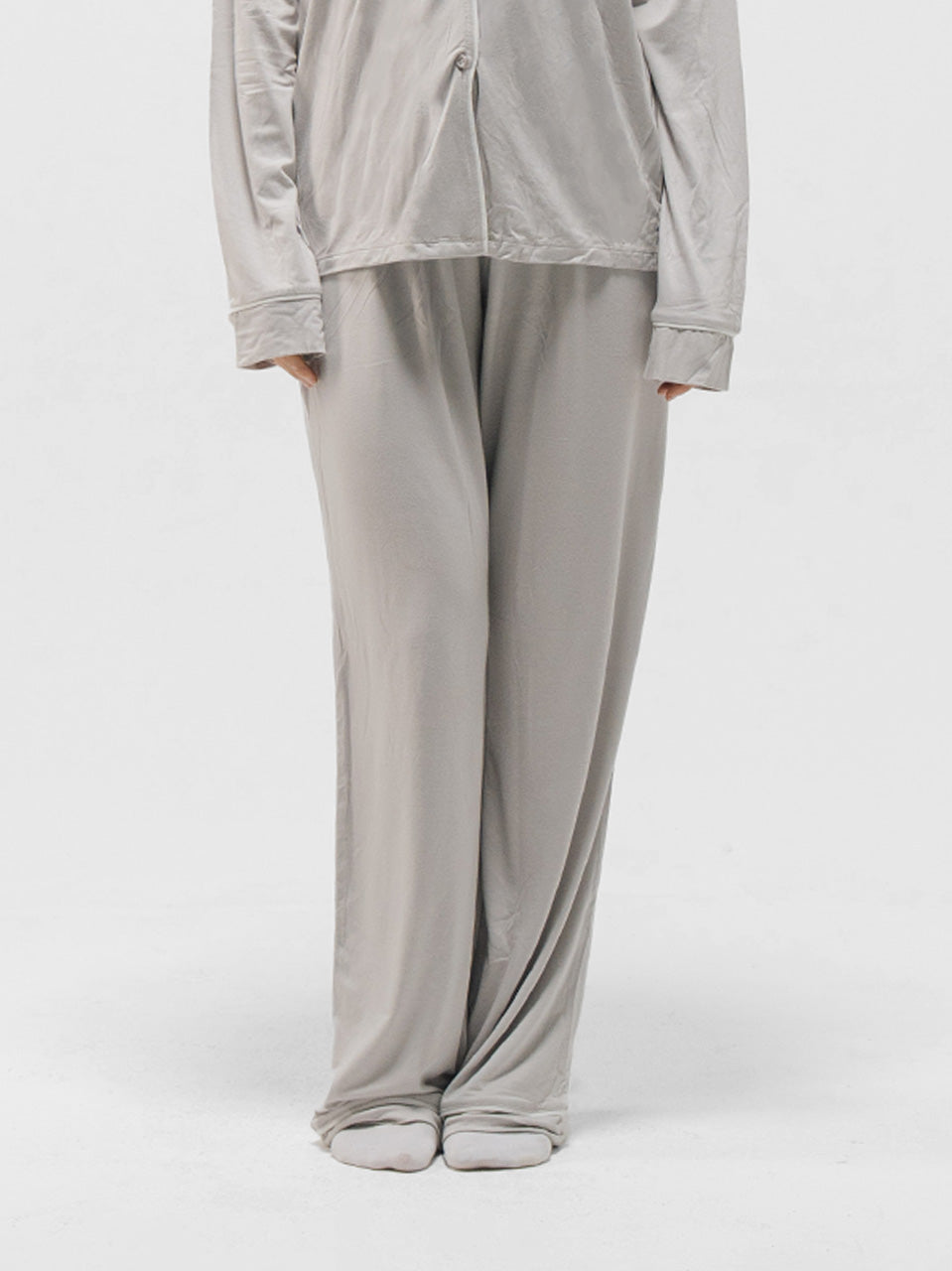 PIPED LONG SLEEVE & PANTS SET