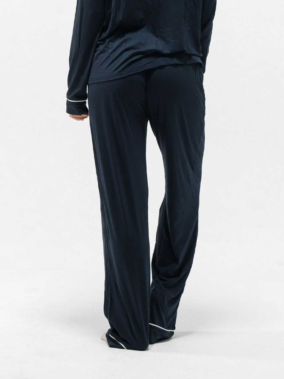 PIPED LONG SLEEVE & PANTS SET