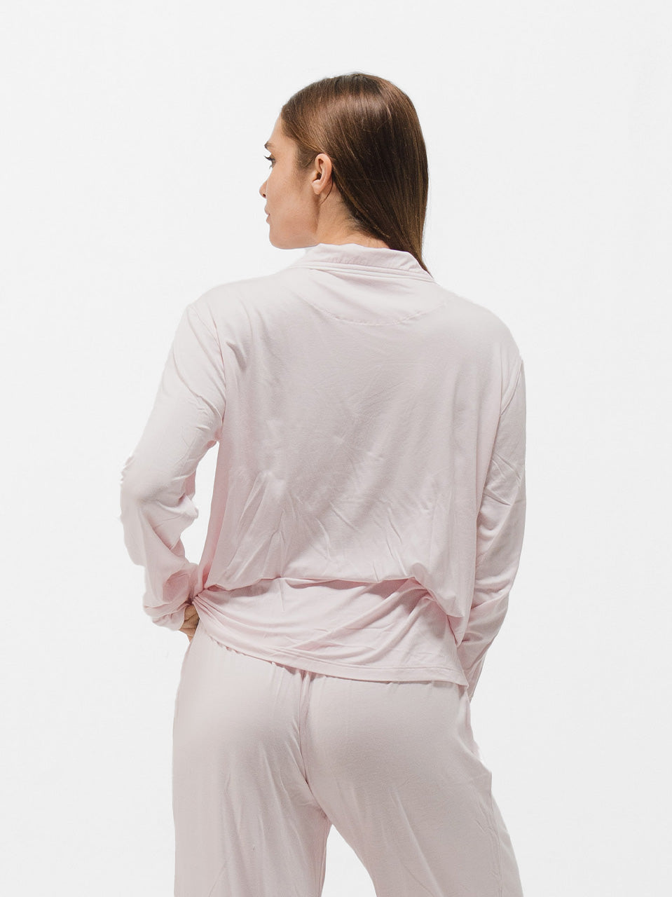 PIPED LONG SLEEVE & PANTS SET
