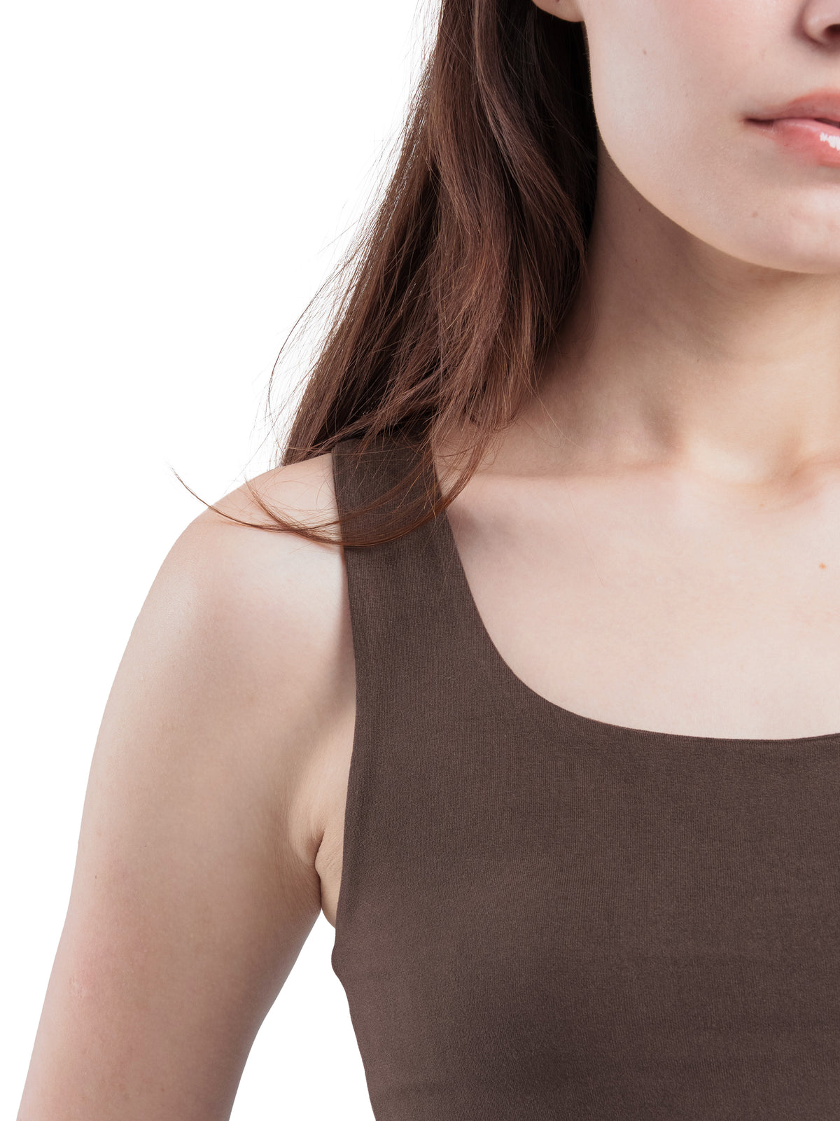 MICROFIBER U-SHAPED TANK TOP