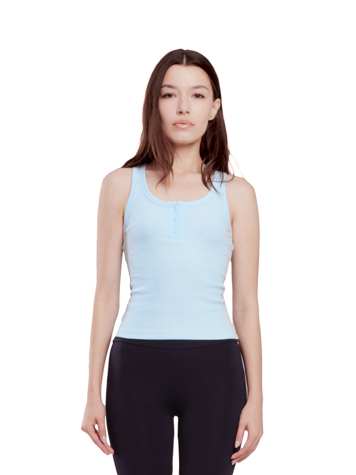BUTTON UP TANK TOP