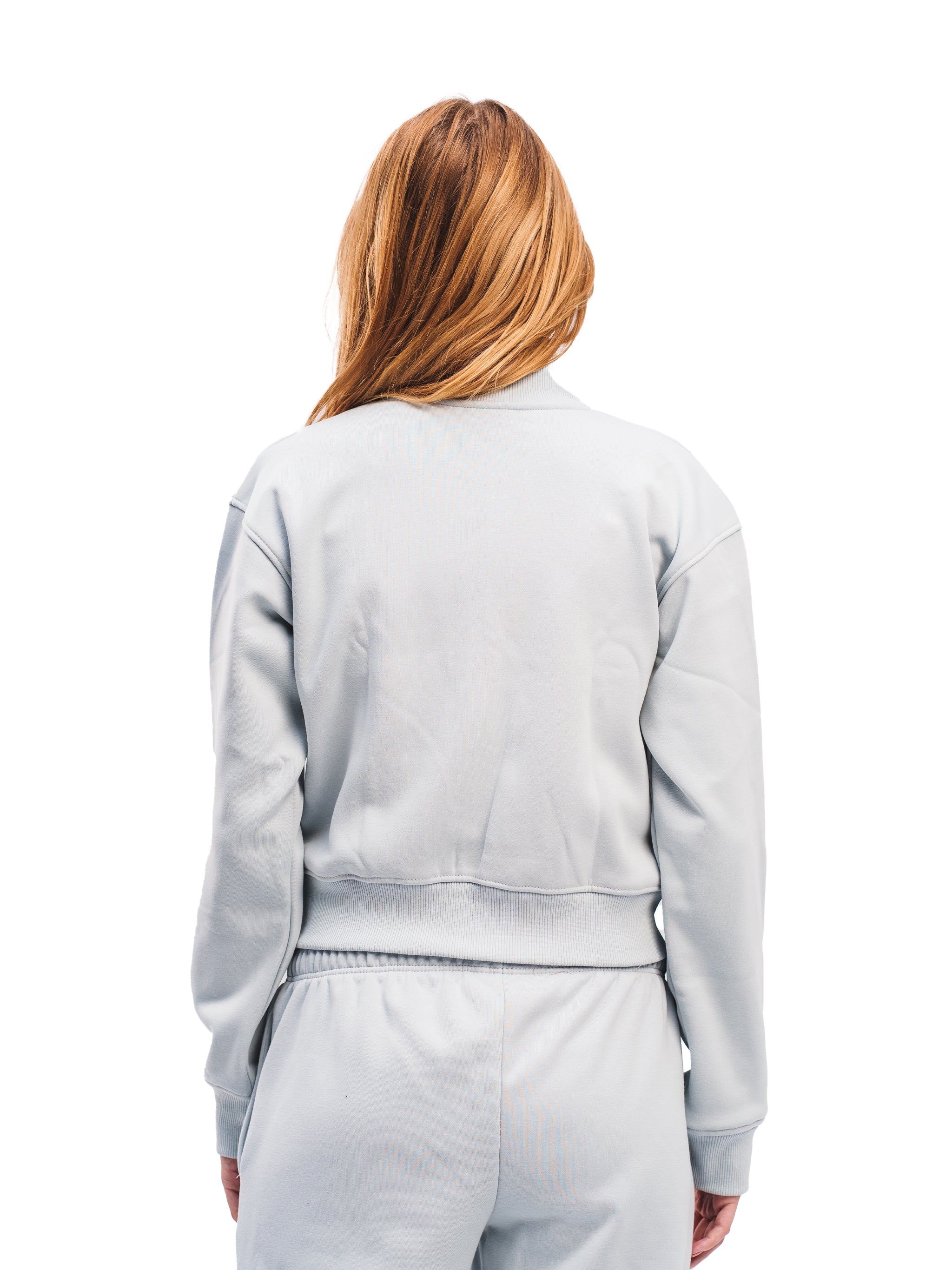 CROPPED ZIP UP