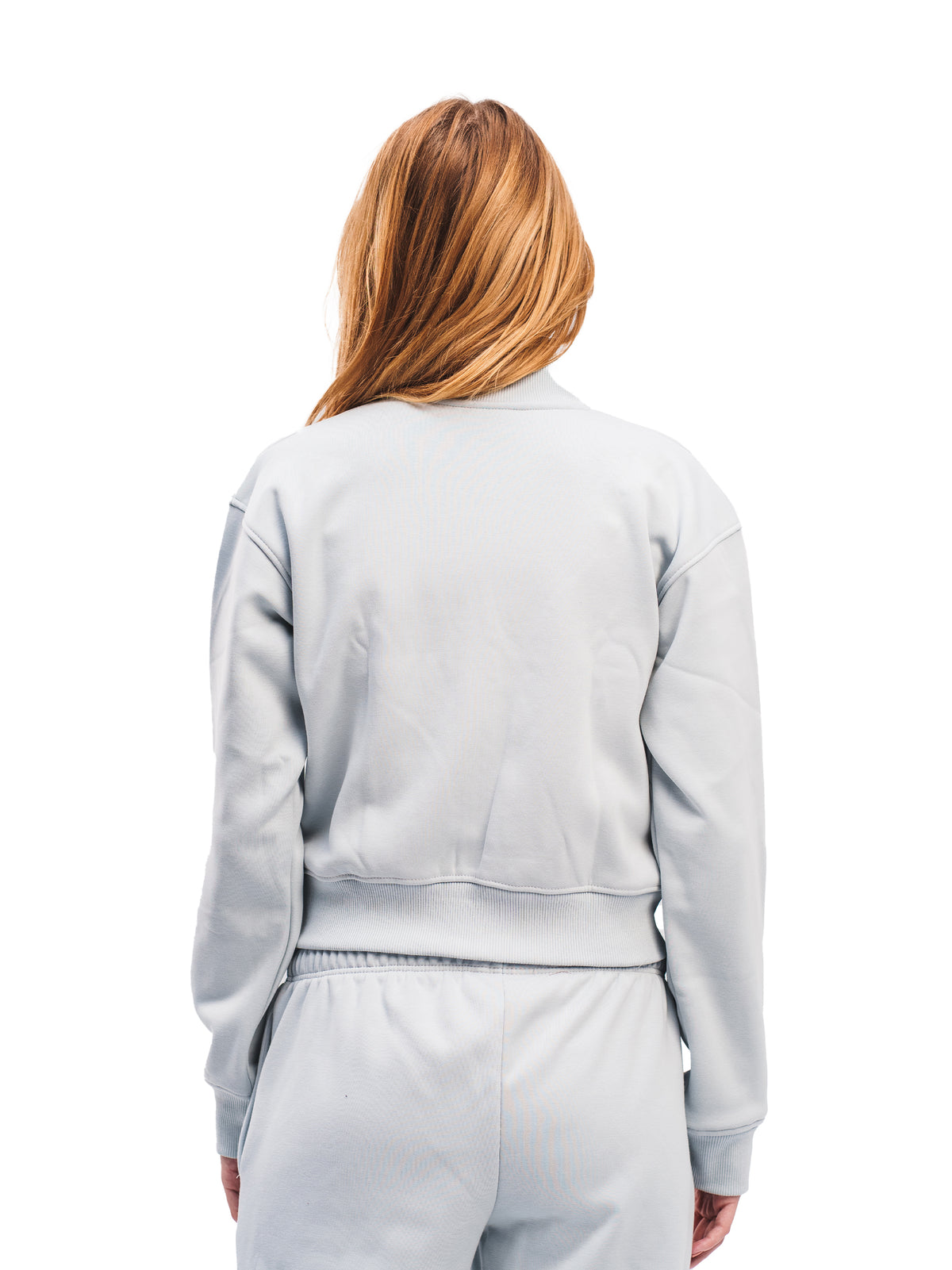 CROPPED ZIP UP