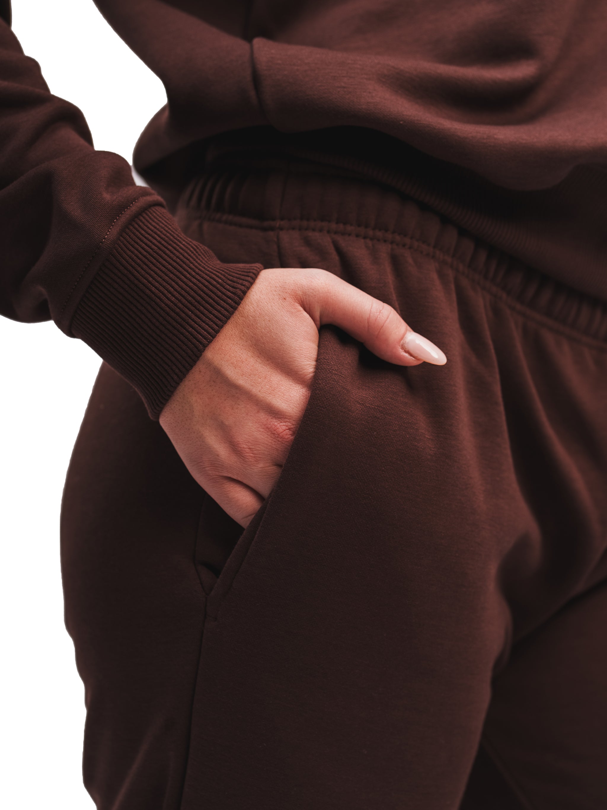 ELASTIC HEM SWEATPANTS