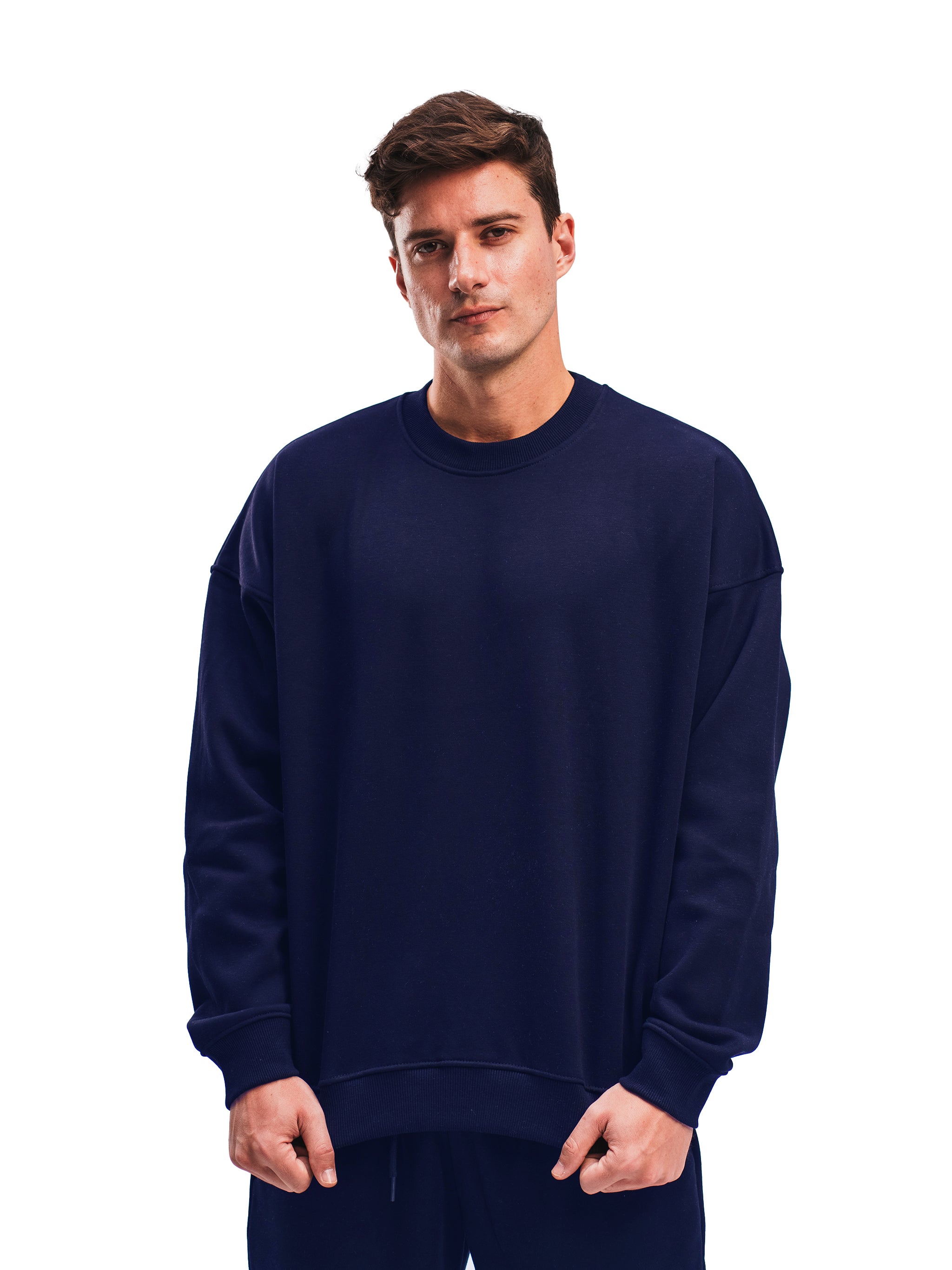 NAVY CREWNECK