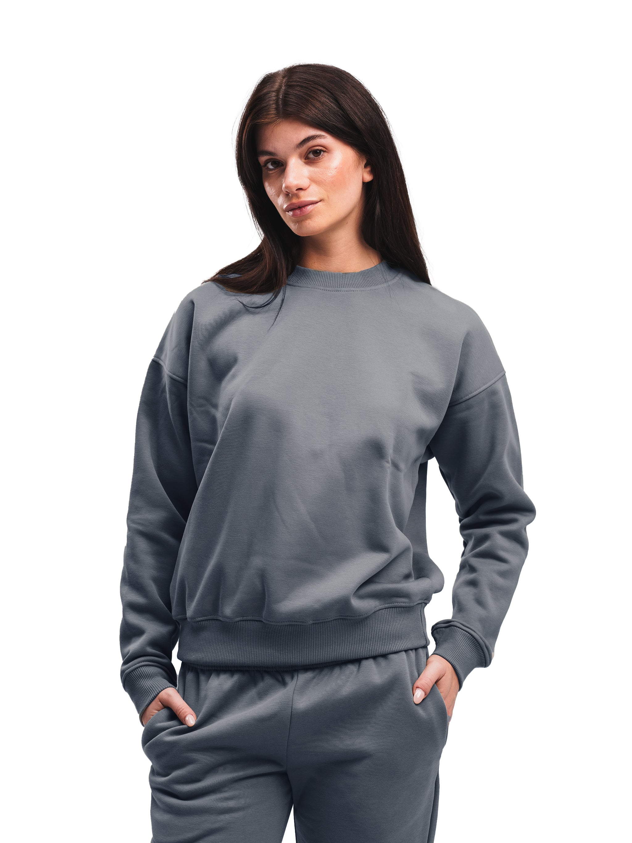 COOL GREY CREWNECK