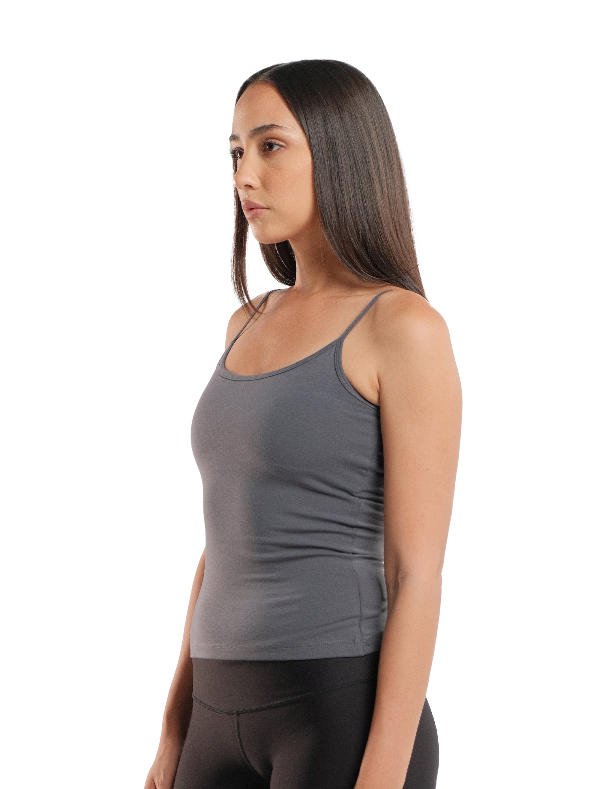 SPAGHETTI STRAP TANK TOP