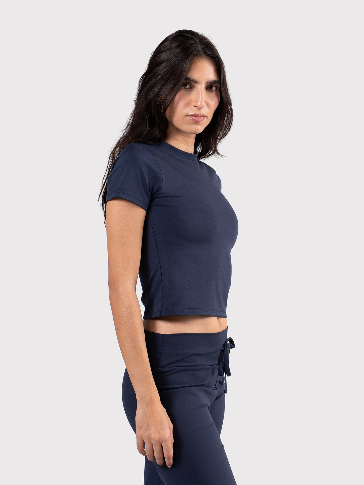 MOVE FITTED TOP NAVY