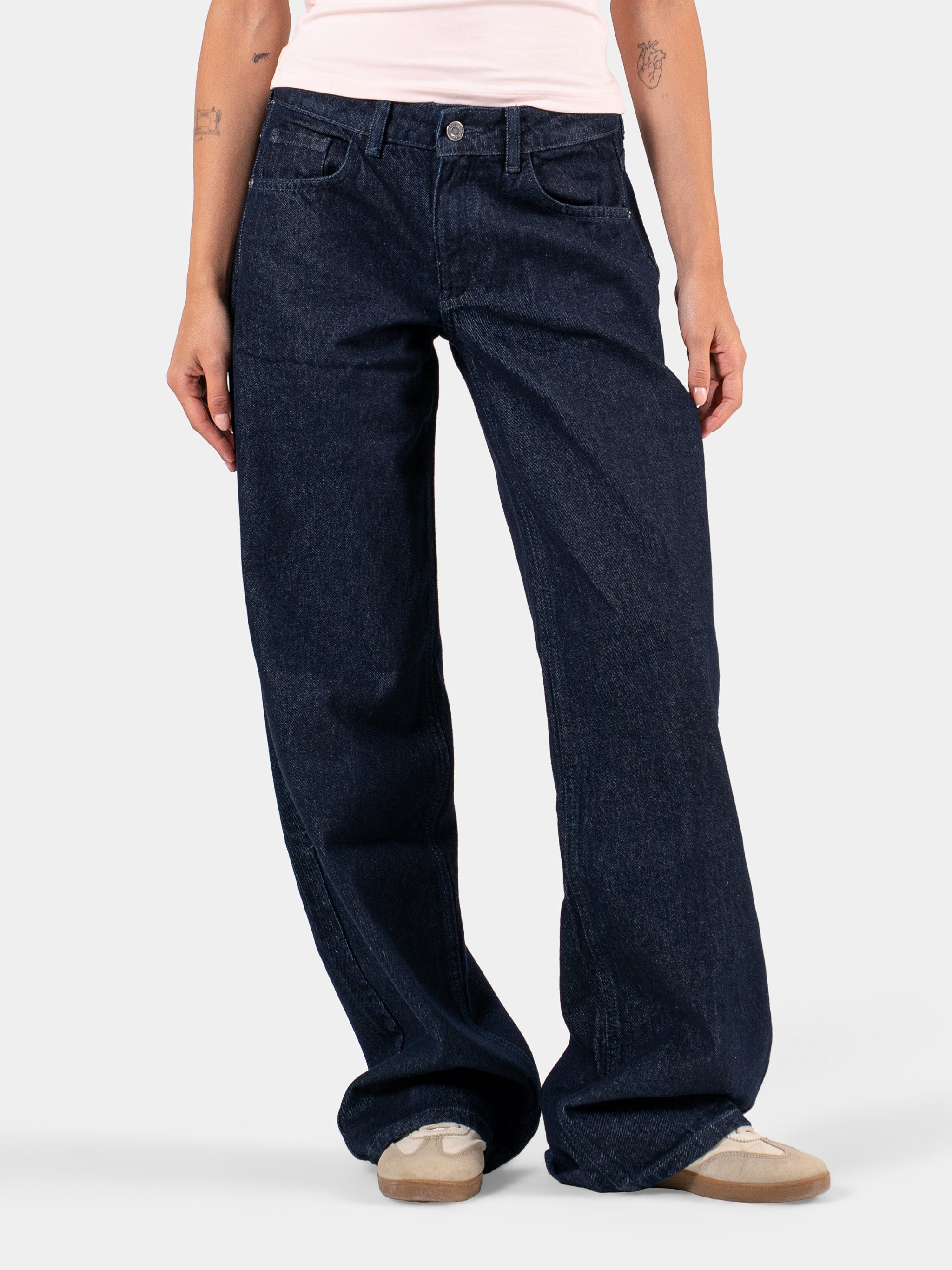 LOW WAIST JEANS BLUE 1