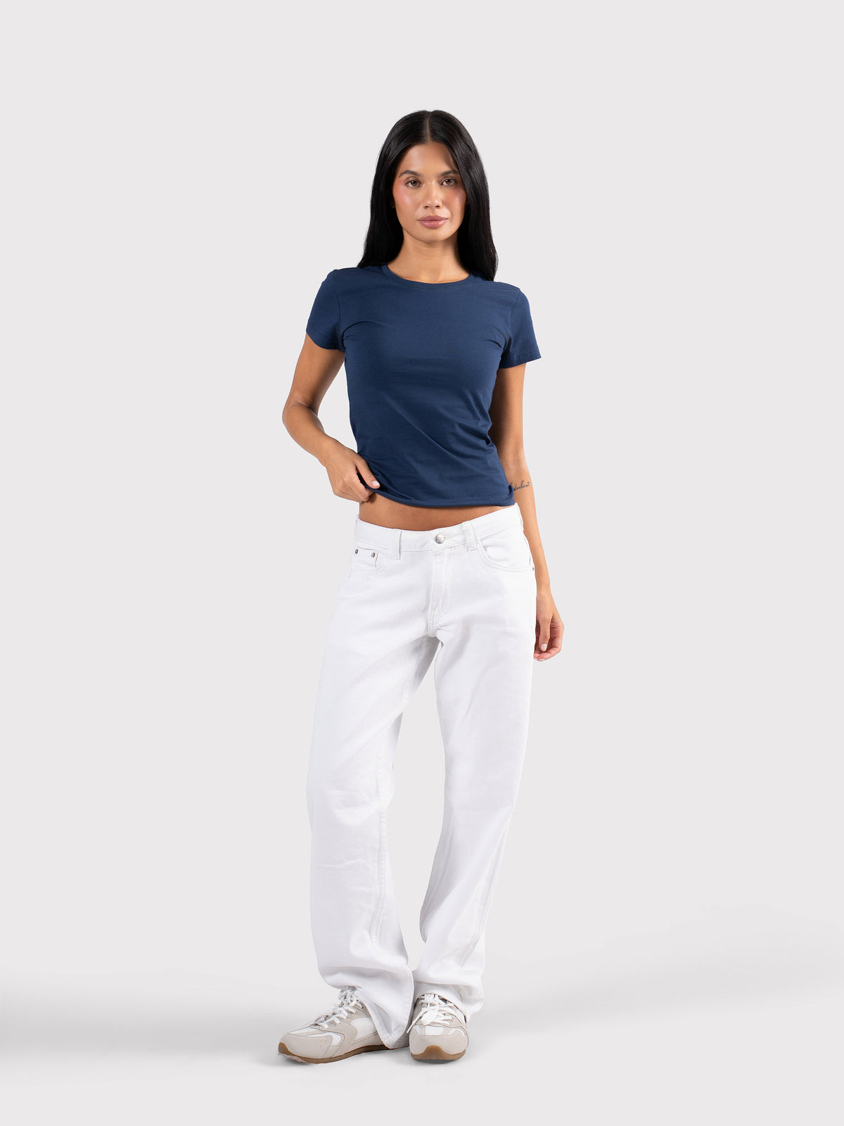 SHORT SLEEVE TOP NAVY
