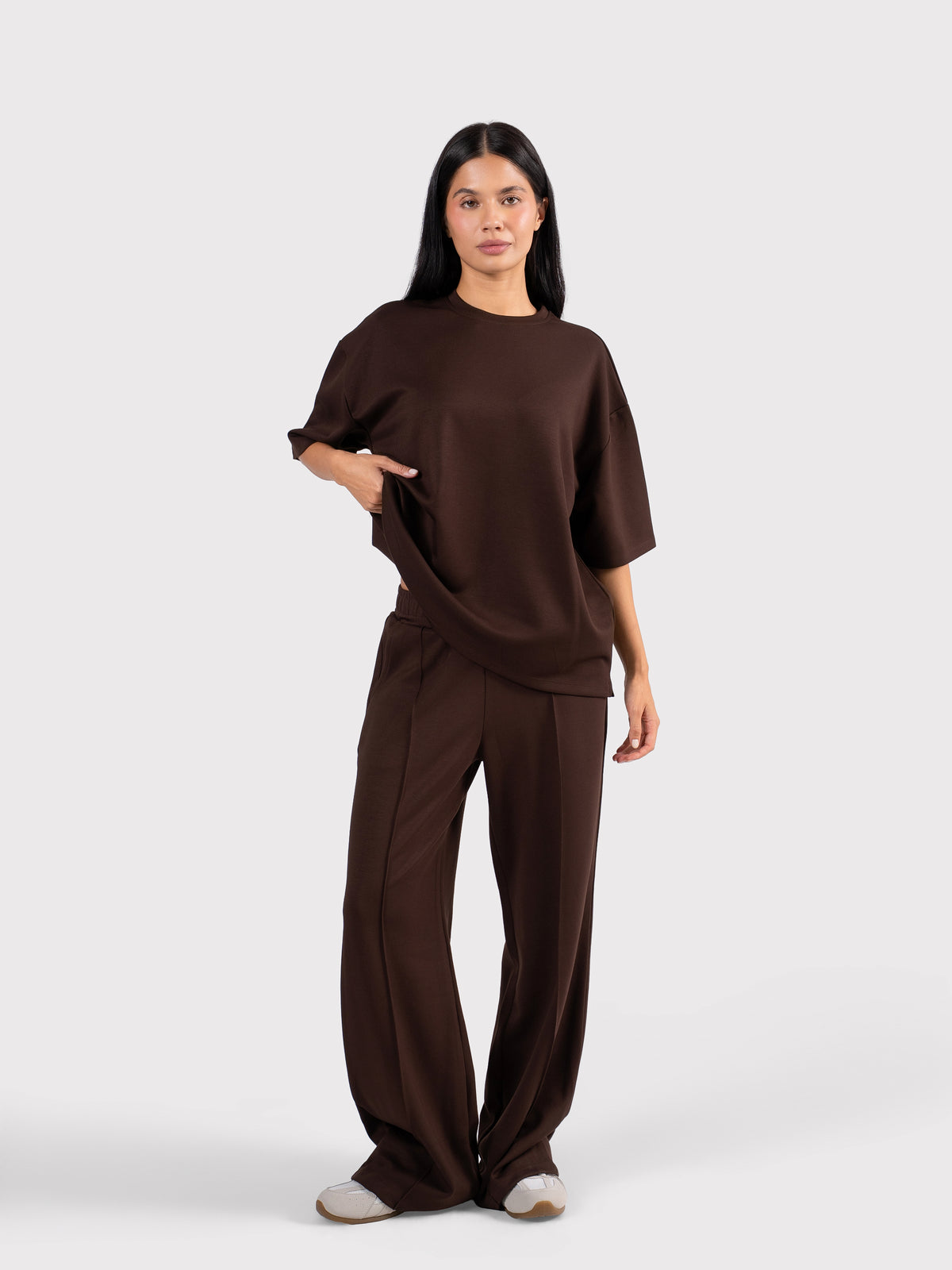 BREATHABLE T-SHIRT BROWN