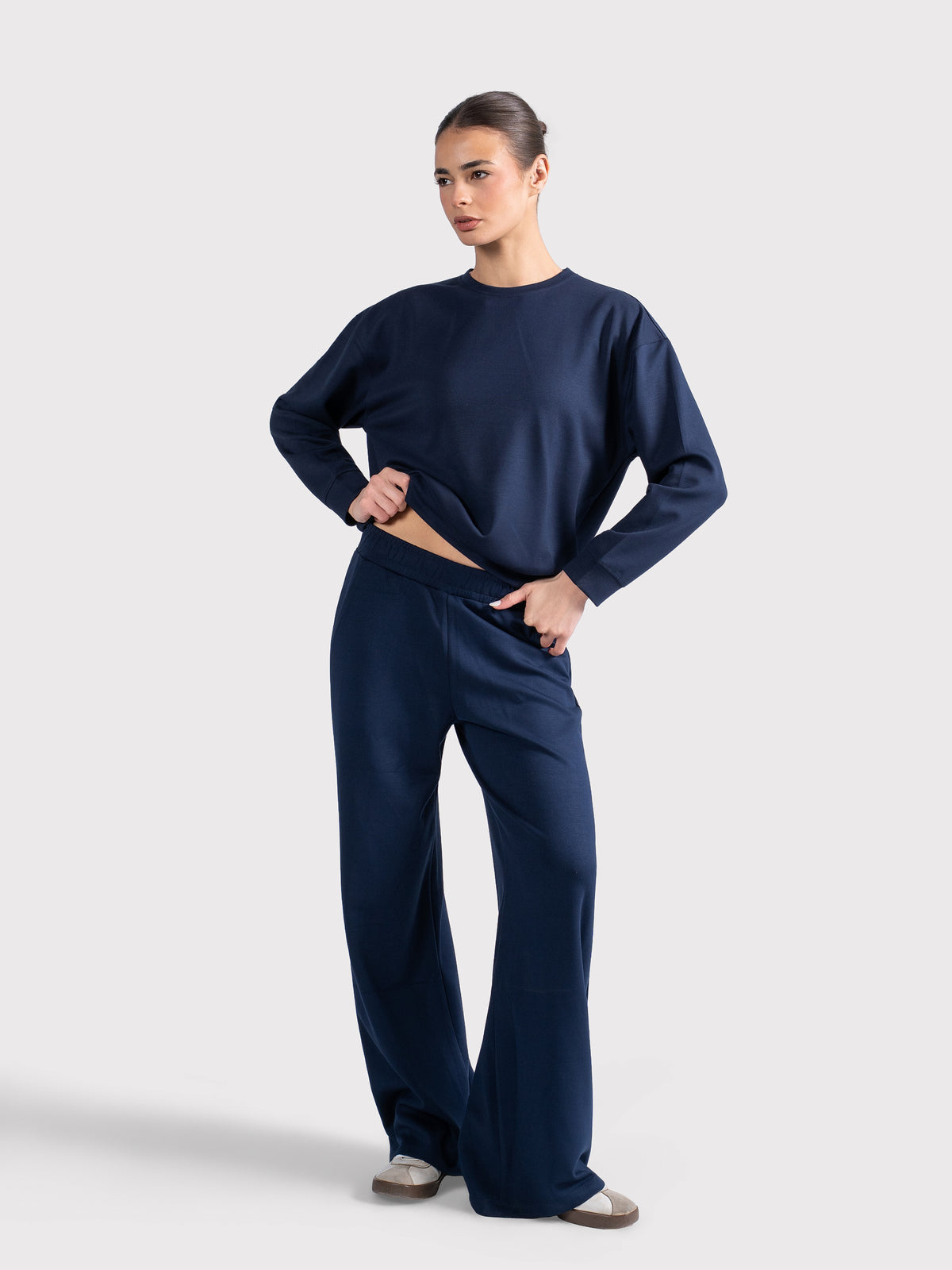 BREATHABLE CREWNECK NAVY