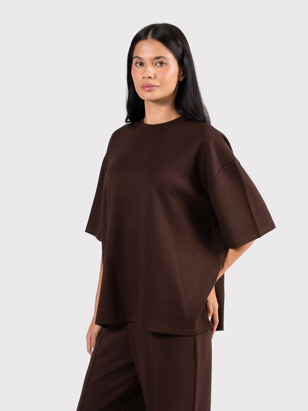 BREATHABLE T-SHIRT BROWN