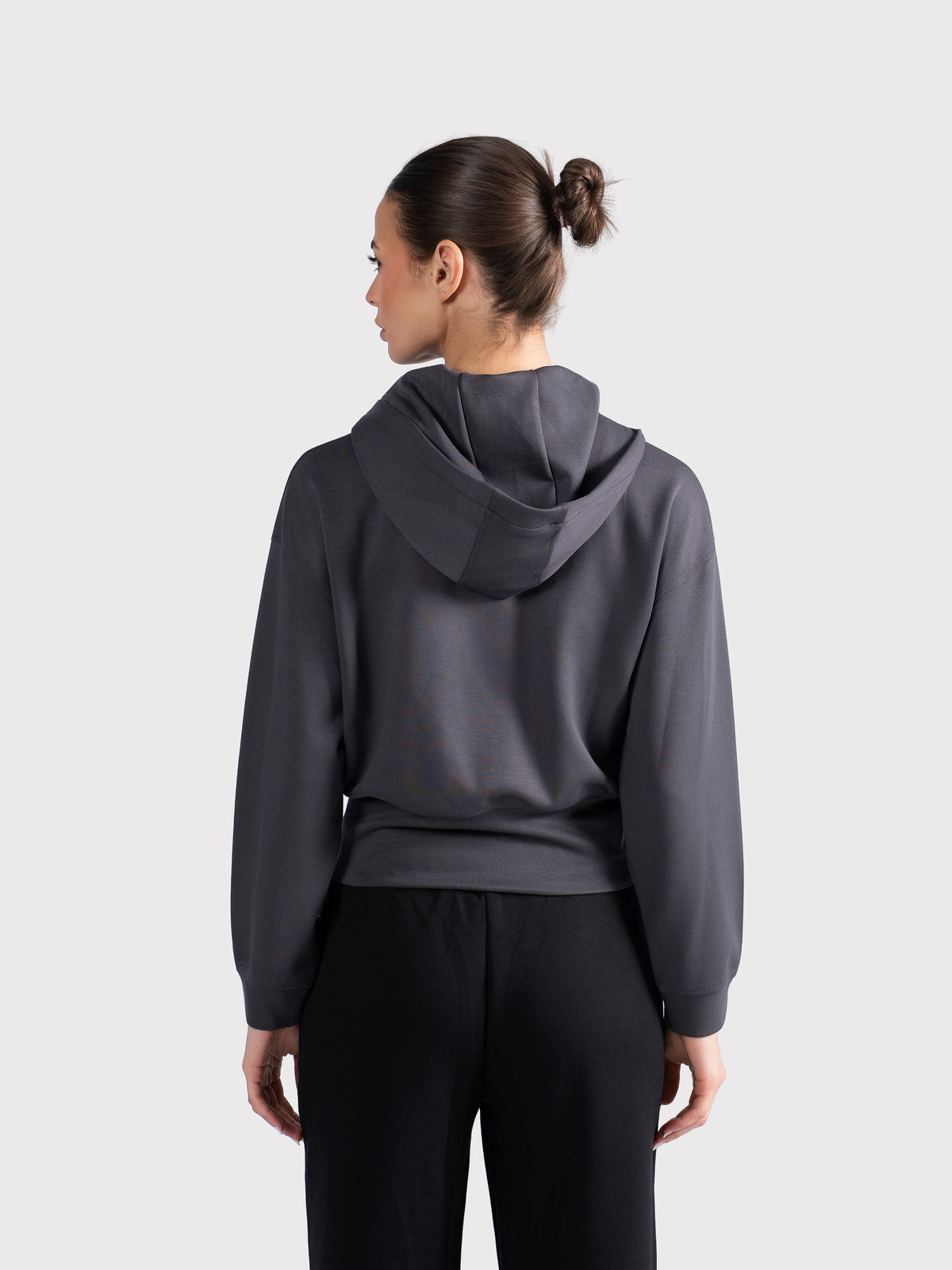 BREATHABLE ZIP-UP GREY