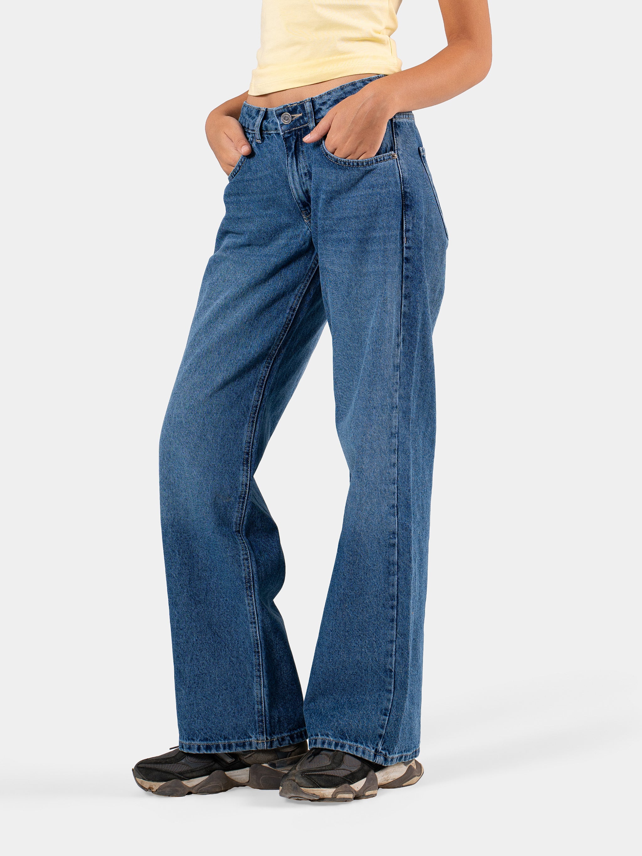 LOW WAIST JEANS BLUE 5
