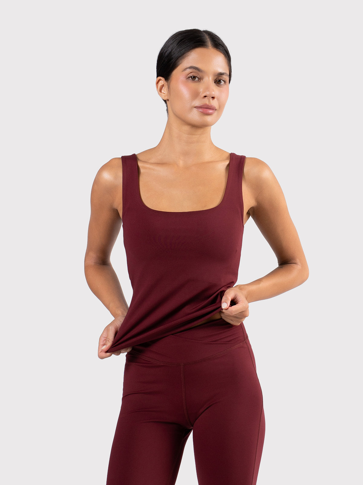 MOVE TANK TOP BURGUNDY