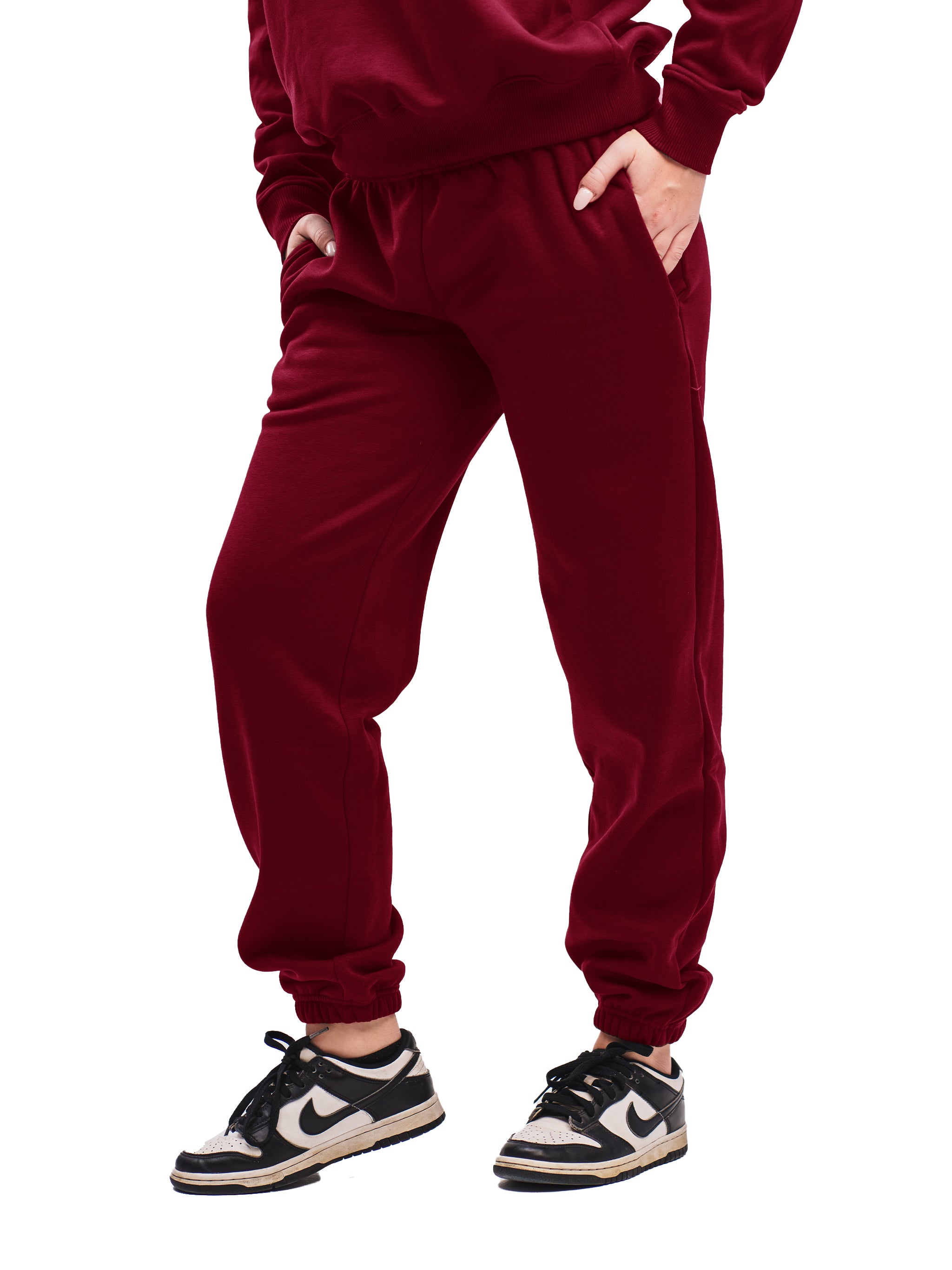 ELASTIC HEM SWEATPANTS